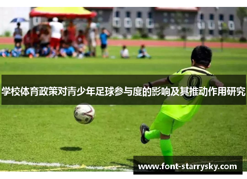 学校体育政策对青少年足球参与度的影响及其推动作用研究